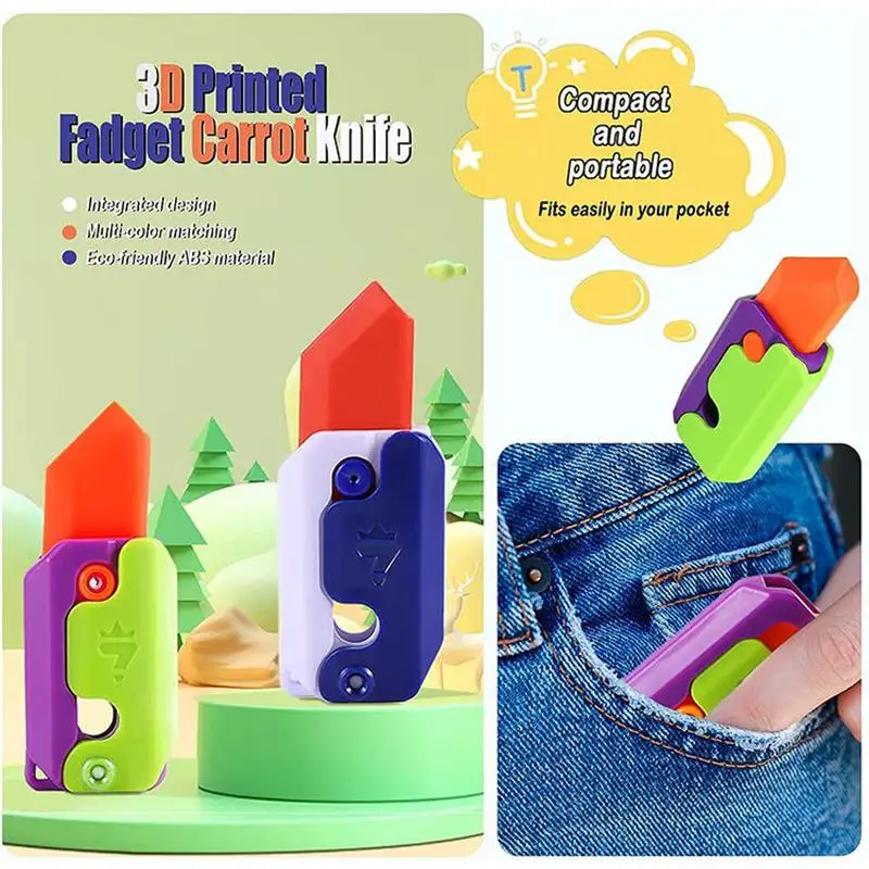 Juguete sensorial retráctil brillante para niños - imagen 3