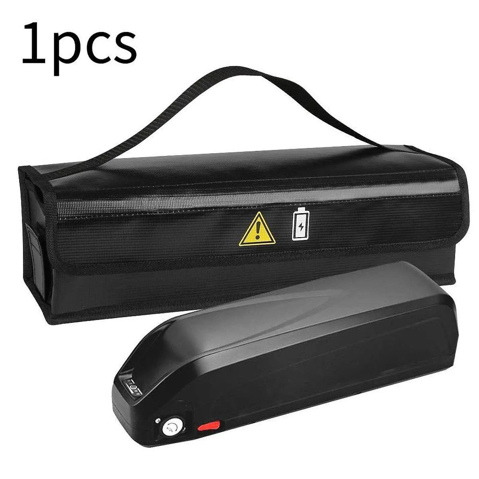 Bolsa ignífuga para bicicleta eléctrica de transporte segura - imagen 3