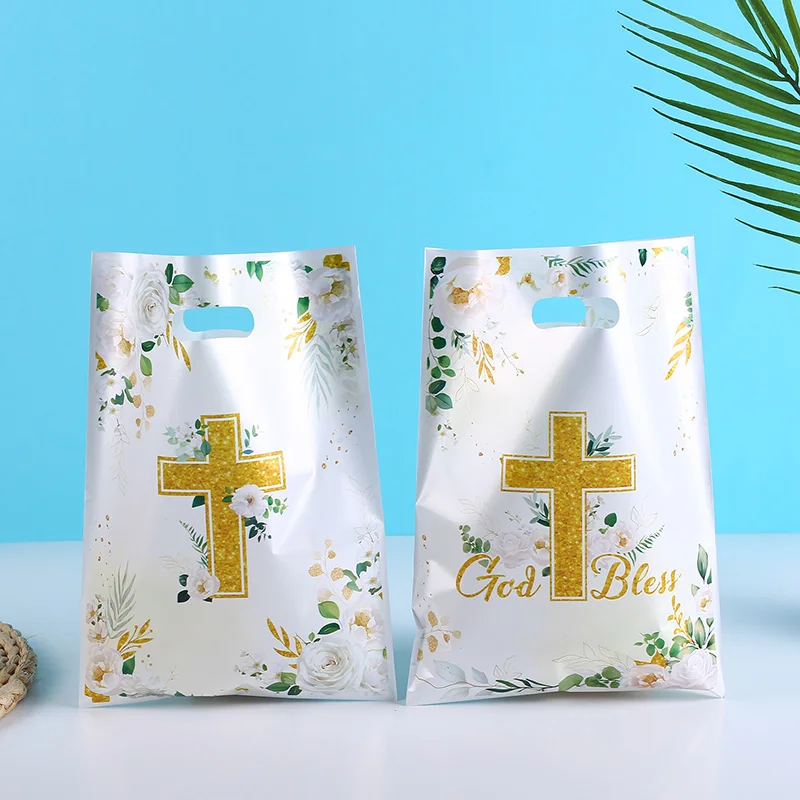 Bolsas de regalo reutilizables Dios te bendiga para pequeños - imagen 5