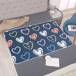 Alfombrilla cambiador bebé grande reversible impermeable