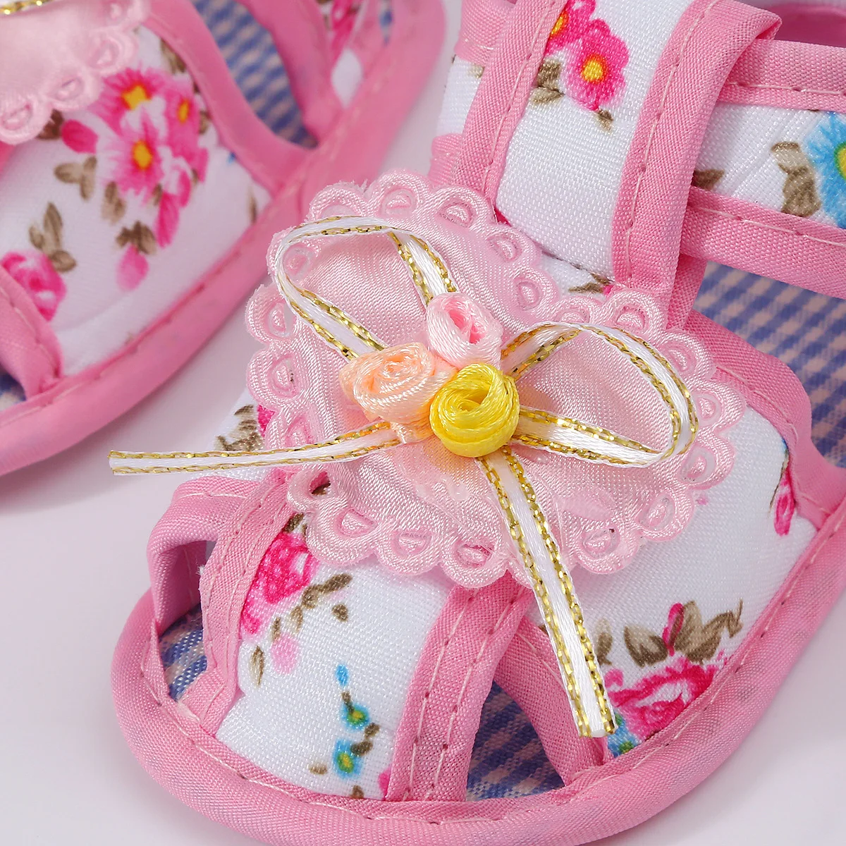 Sandalias verano para bebé – Algodón suave antideslizante - imagen 5