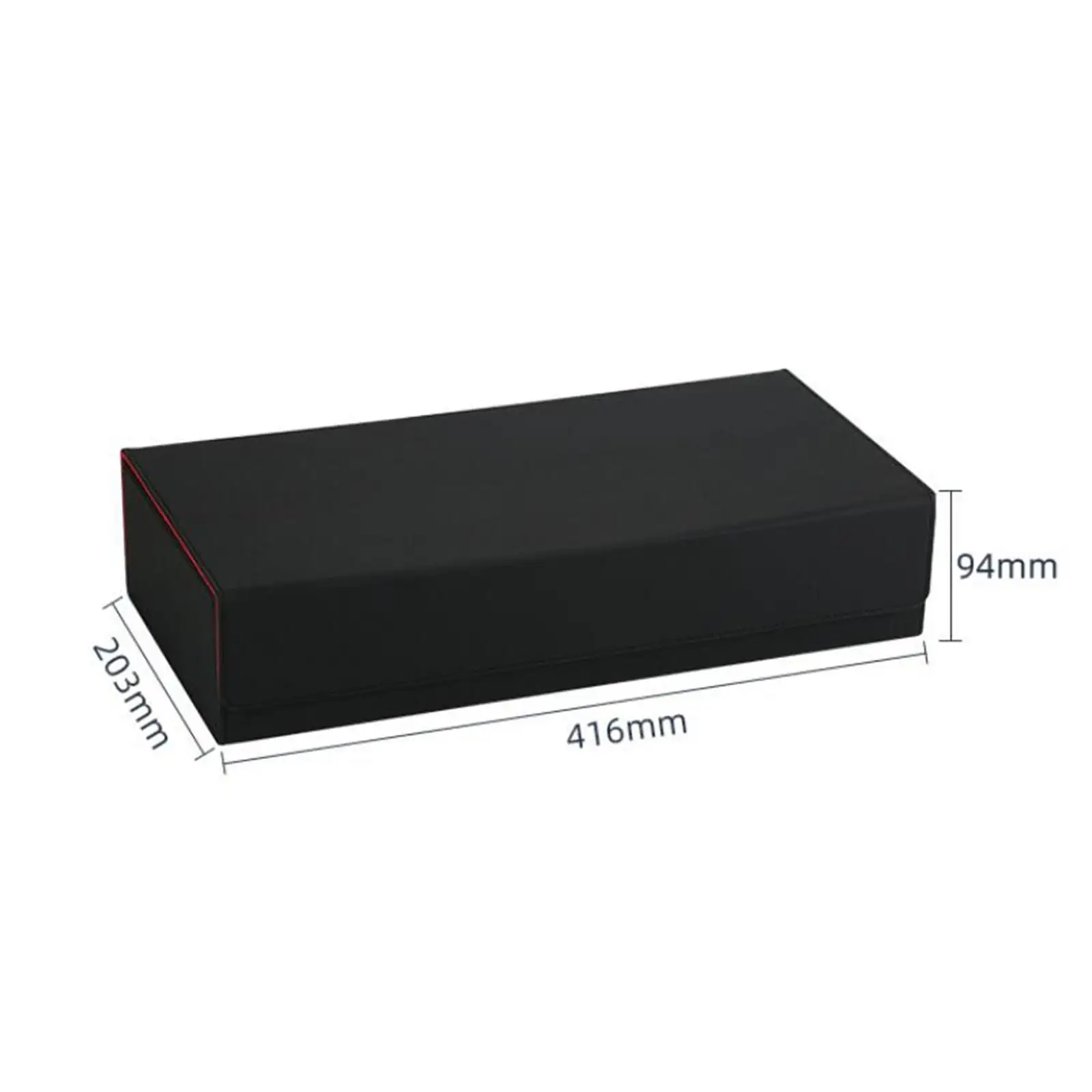 Estuche para cartas coleccionables de cuero PU resistente - imagen 5