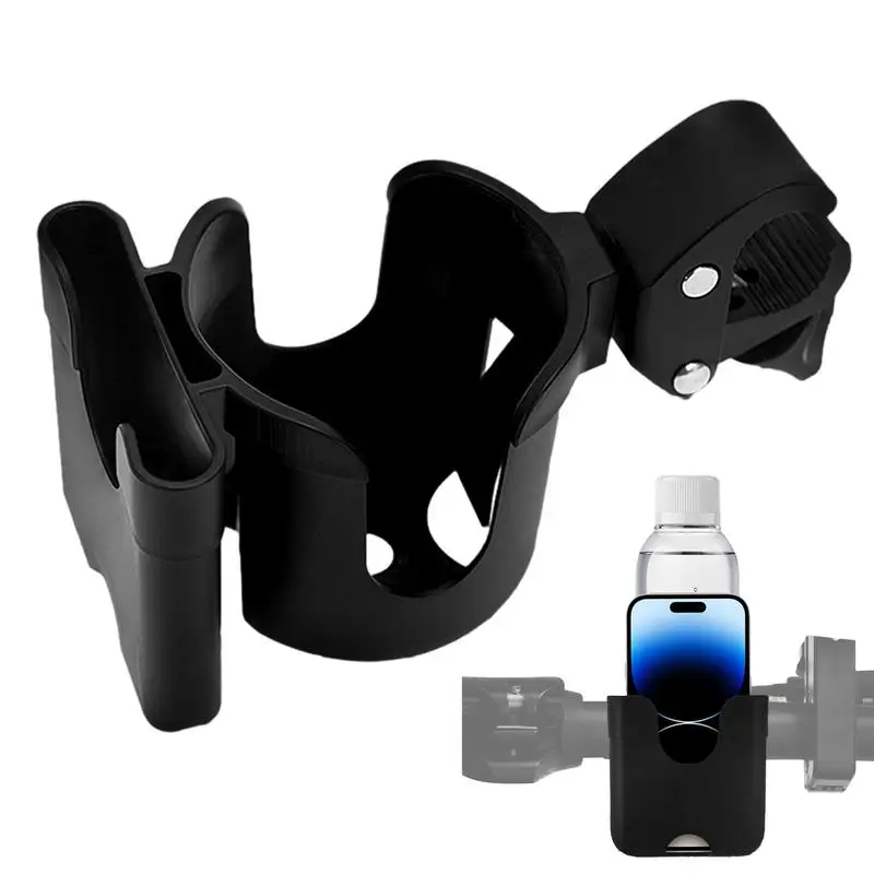 Portavasos universal doble función para cochecito y silla de ruedas