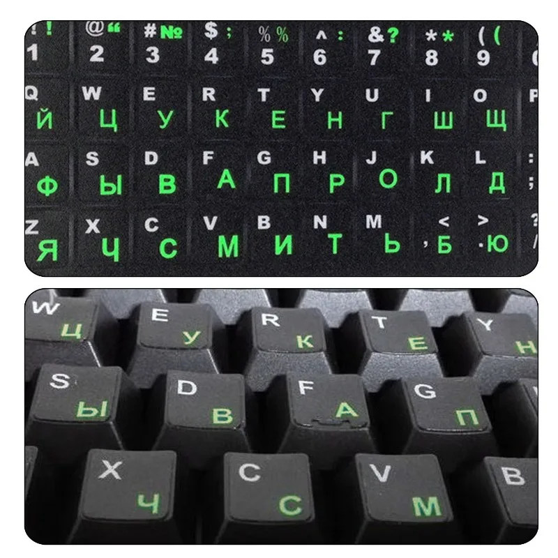 Pegatinas para teclado impermeables de PVC esmerilado universal - imagen 3