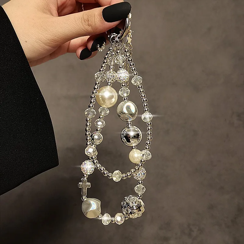 Colgante antipérdida con perlas – Estilo retro - imagen 5