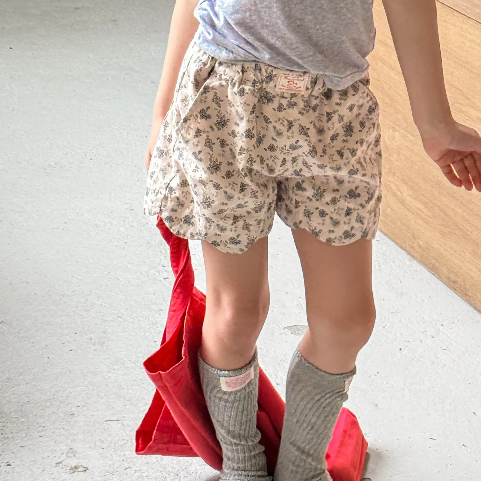 Pantalones cortos beige enfants