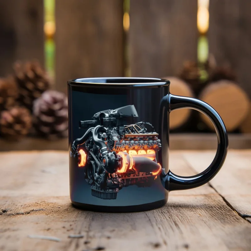 Taza cerámica lista para el uso diario