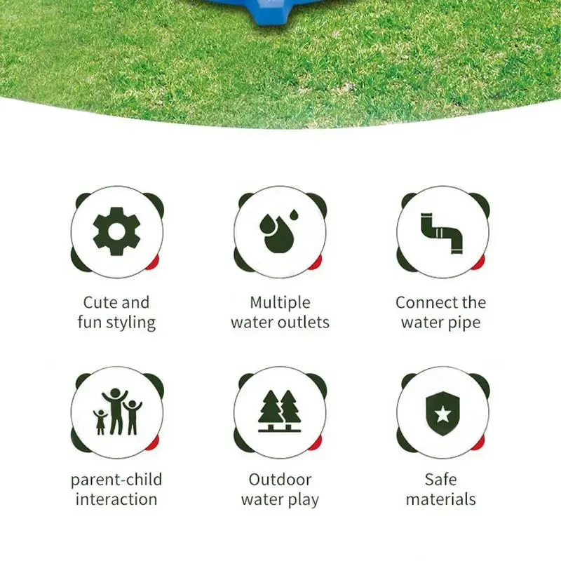Aspersor de agua infantil giratorio para jardín - imagen 3