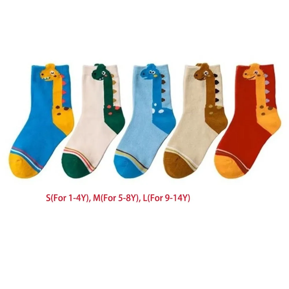 Calcetines de algodón transpirable con estampado infantil para niñas - imagen 4