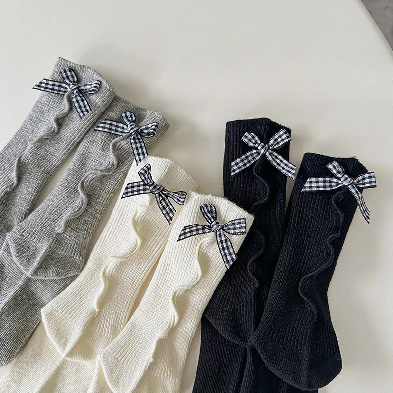 Calcetines con lazo para niña – Algodón verano - imagen 4