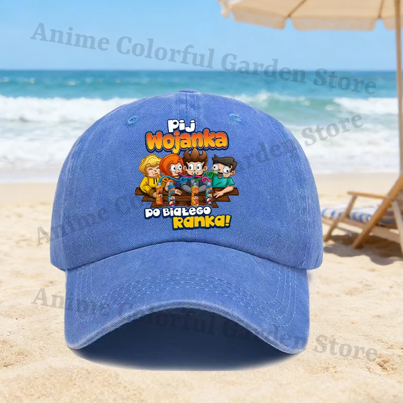 Gorra de béisbol Wojan Team con dibujos anime para verano - imagen 2
