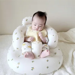 Asiento de bebé inflable multifunción para baño y alimentación