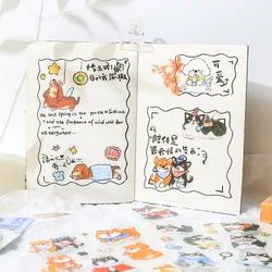 Pegatinas kawaii de perros para scrapbooking y manualidades