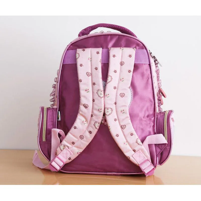 Mochila de maternidad con encaje y correa gruesa para mamá y niñas - imagen 2