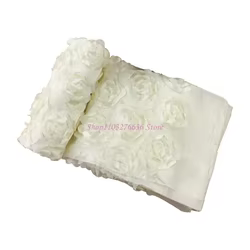 Accesorios de fotografía para recién nacido con manta de flores