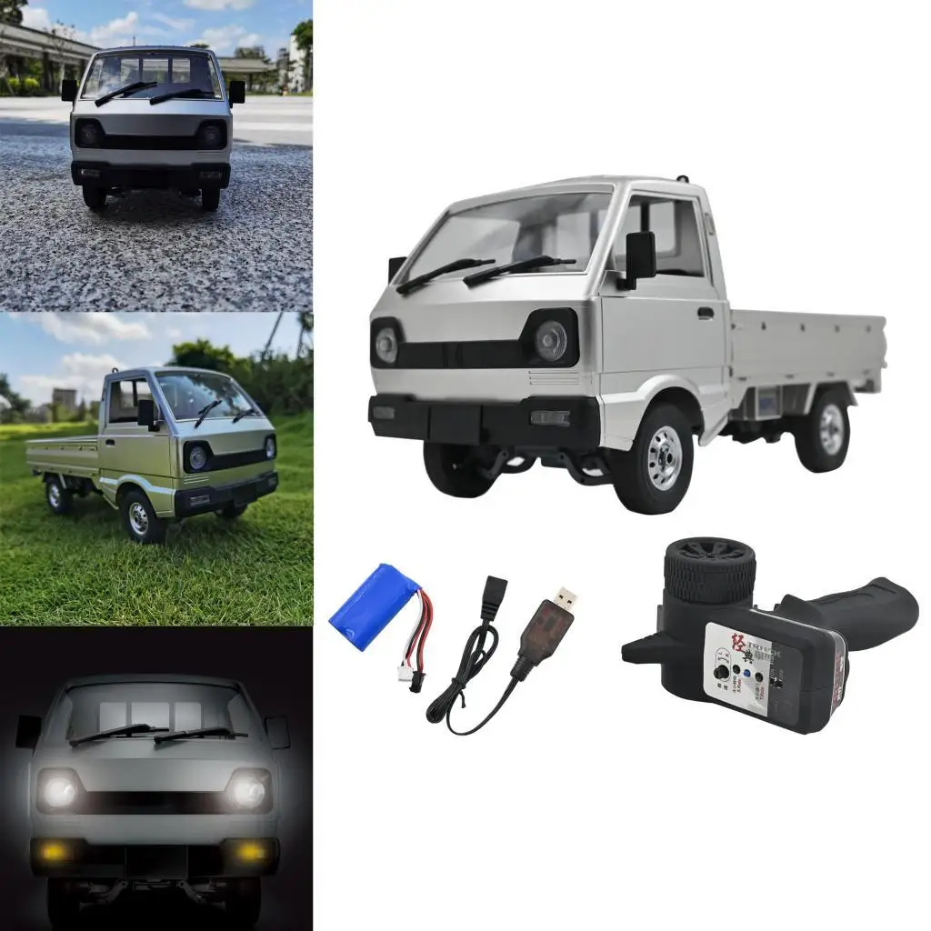 Camioneta RC 1/10 con luces LED