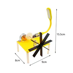 Kit de experimentos científicos de energía hidroeléctrica infantil