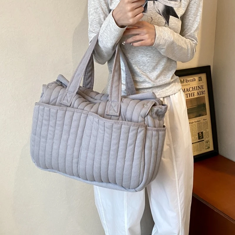 Bolsa de pañales grande para mamá, organizador bebé de viaje - imagen 3