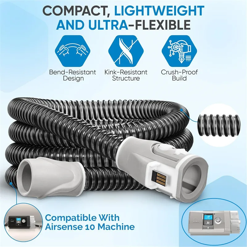 Tubo calefactado CPAP ResMed S10 con circuito térmico - imagen 3