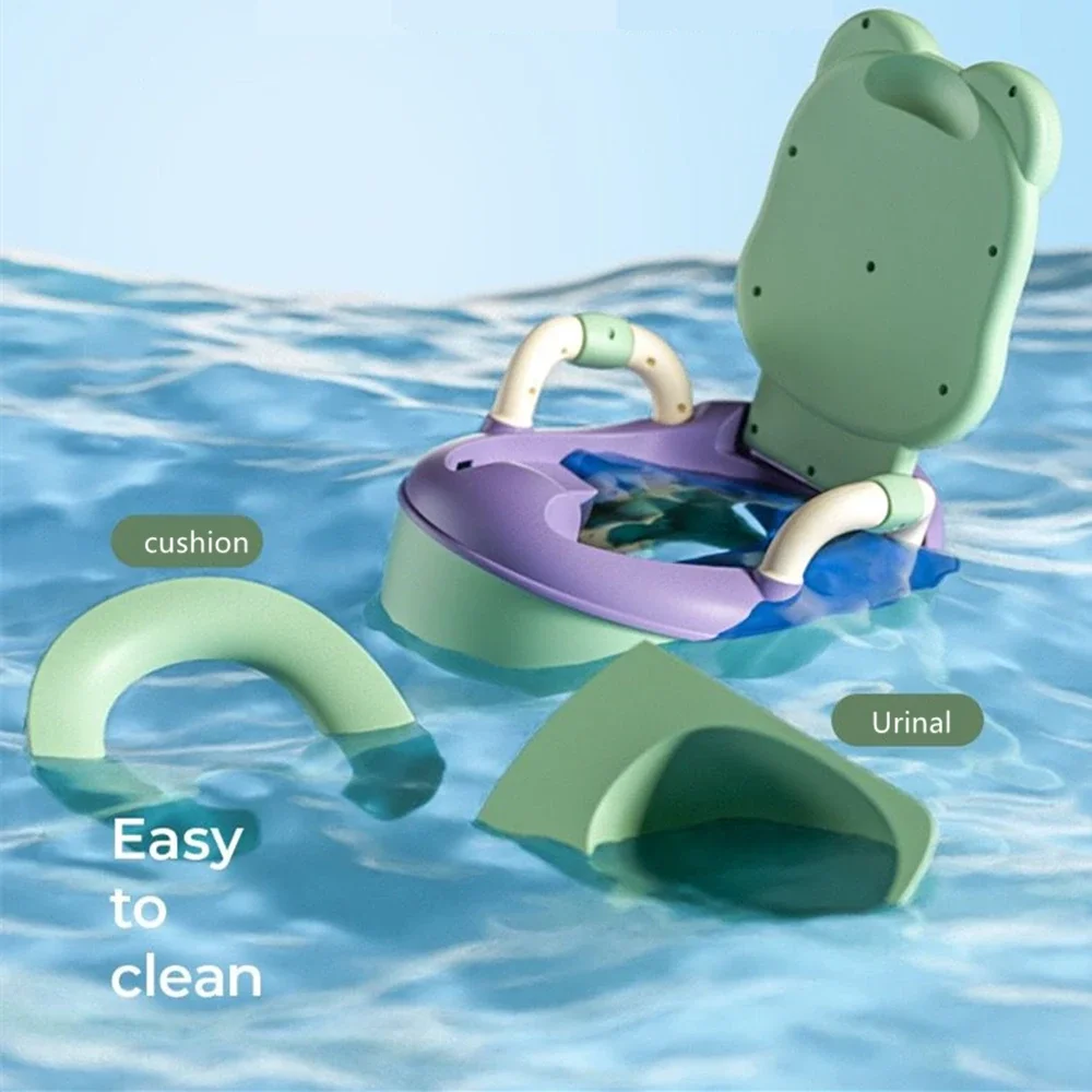 Silla de entrenamiento para el baño infantil ergonómica