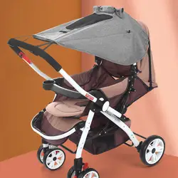 Funda para cochecito de bebé con protección solar y lluvia