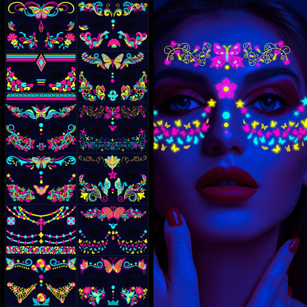 Aplicación sobre máscara para un look festivalero