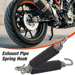 Akrapovic ganchos de resorte acero inoxidable del escape moto