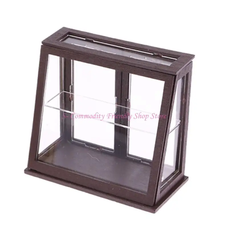 Vitrina para pasteles en miniatura con paneles de vidrio extraíbles - imagen 2