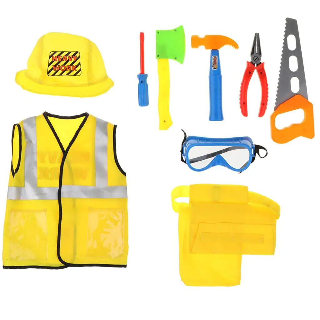 Juego de roles constructor con kit de herramientas infantil - imagen 4
