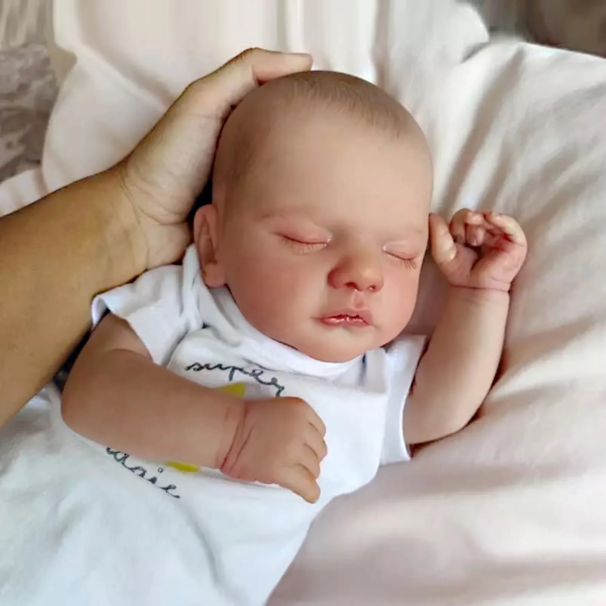 Muñeca Bebe Sam recién nacida reborn realista hecha a mano