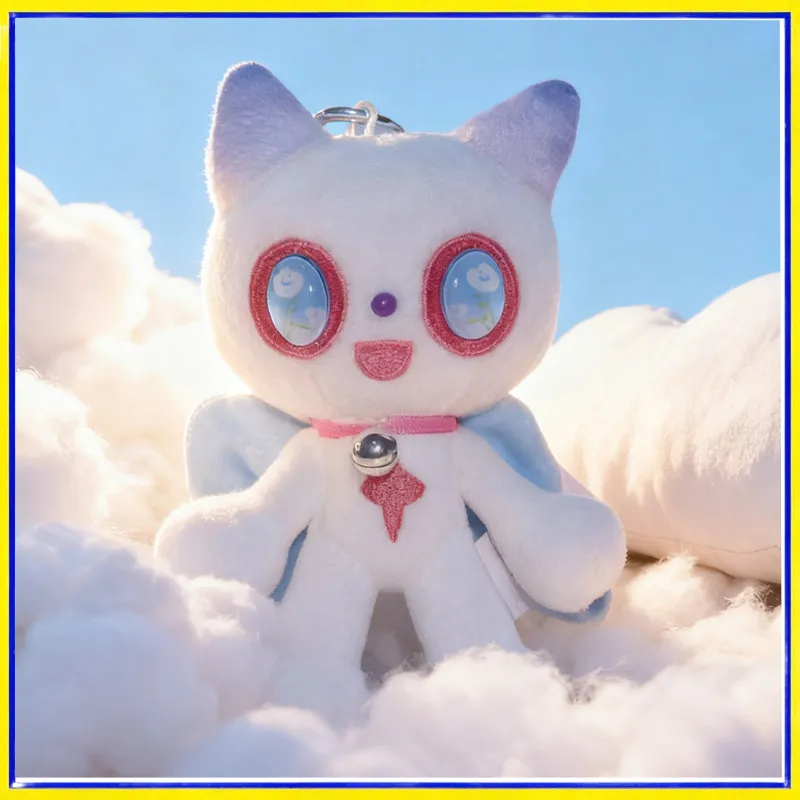 X2HOMME Llavero de gato de peluche para mochila infantil - imagen 5