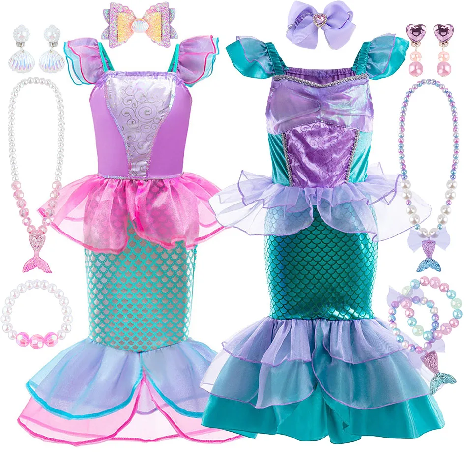 Disfraz de Ariel para niña Disney – Sirenita infantil