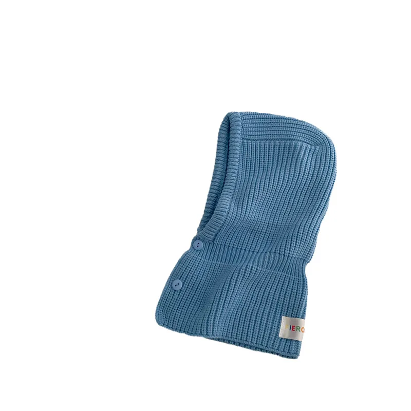Gorro de invierno bebé con orejeras - Tejido sólido - imagen 5