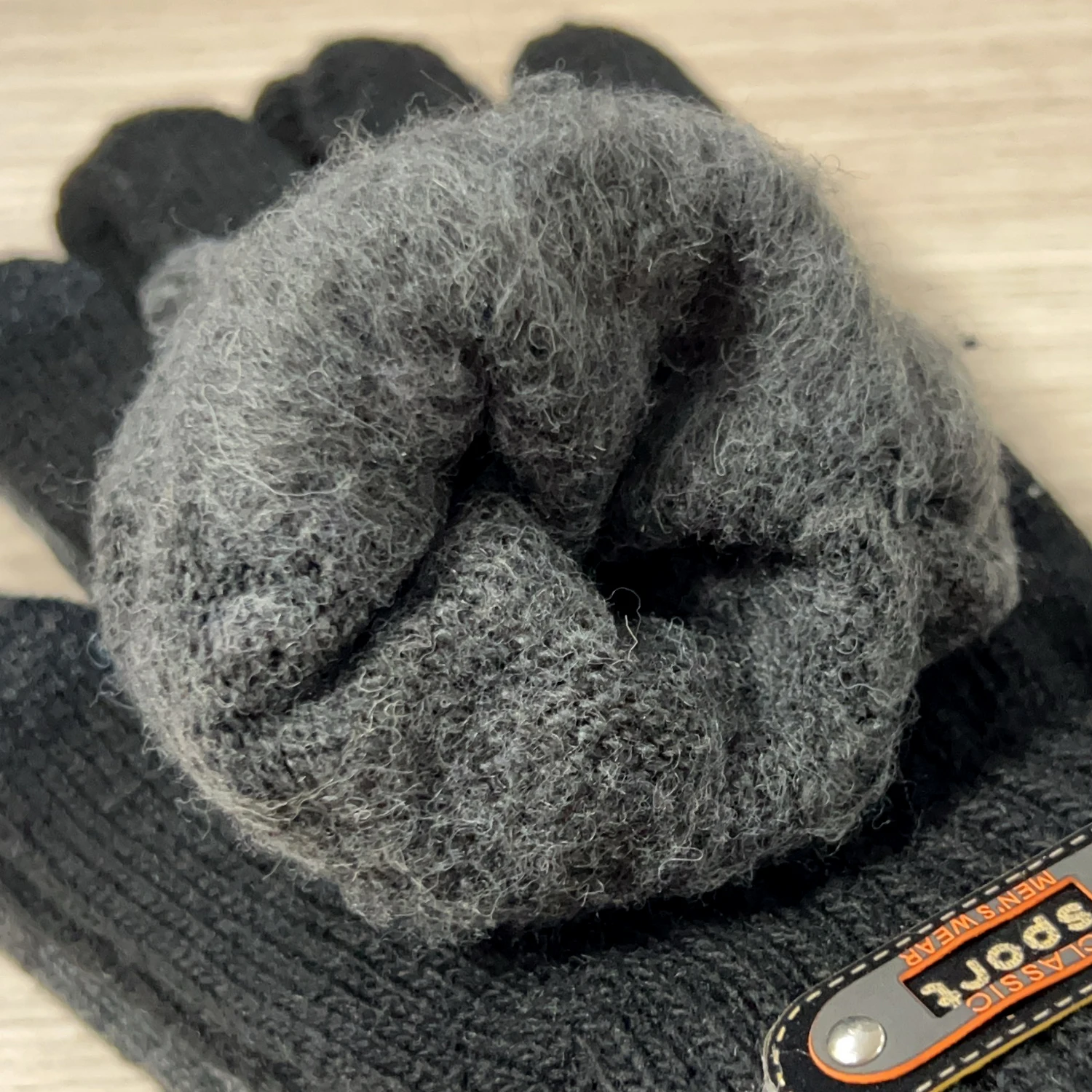 Guantes infantiles táctiles de doble capa para invierno y frío - imagen 3