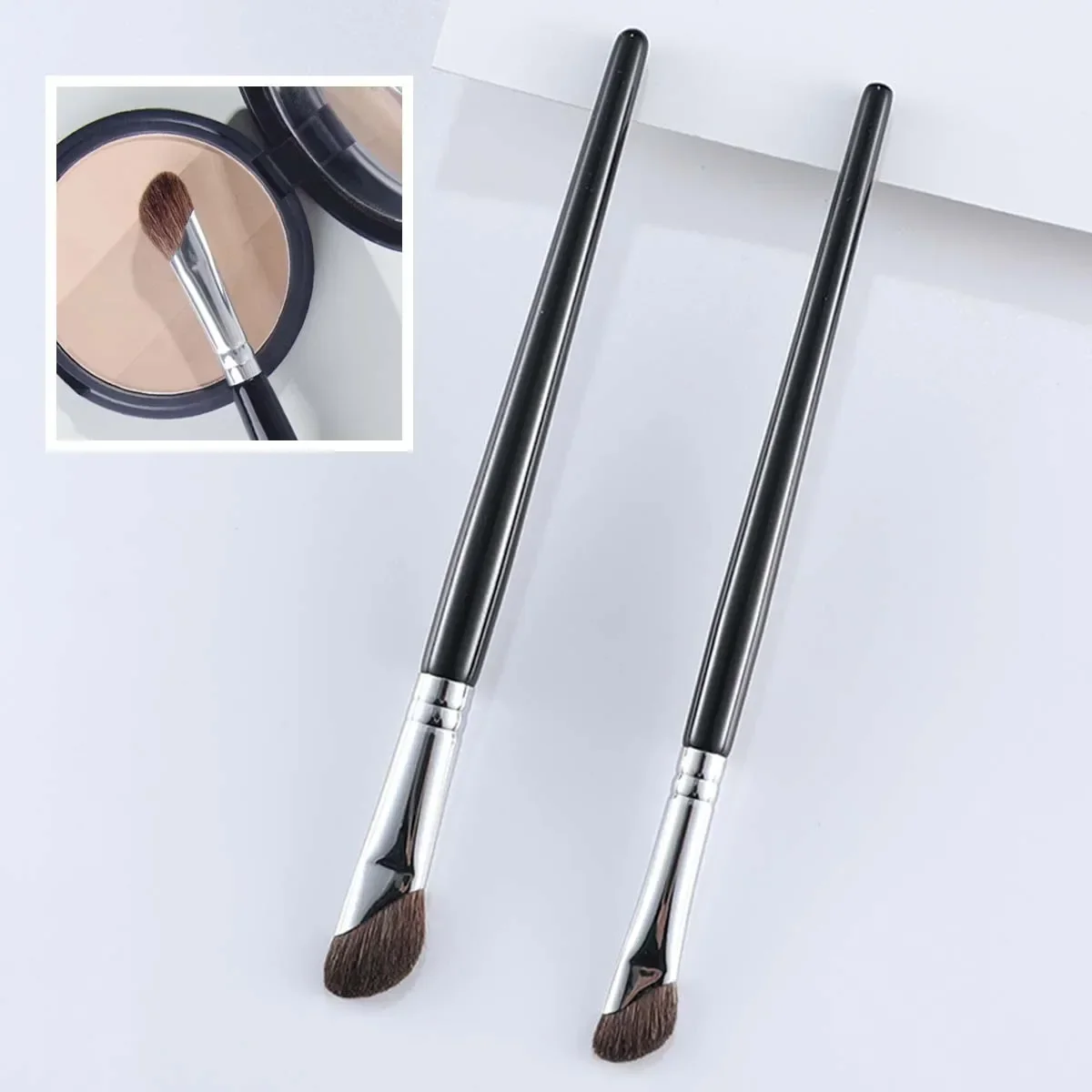 Brocha de maquillaje efecto tridimensional para rubor y contorno