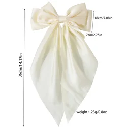 Diadema satén lazo para niña - Accesorio cabello