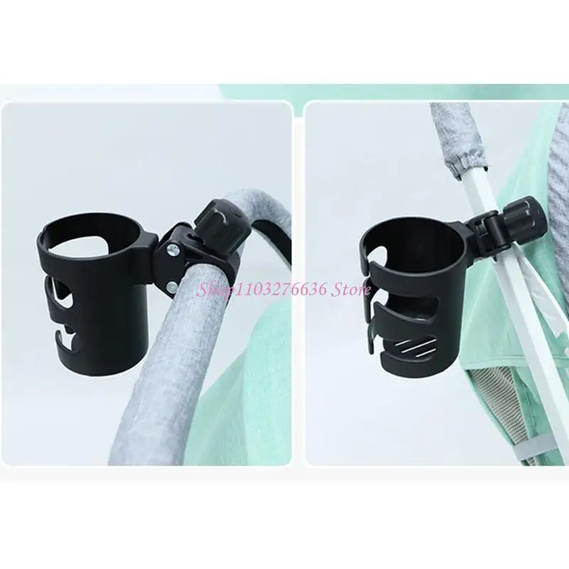 Portavasos giratorio 360° para cochecito – Soporte universal para biberón - imagen 2