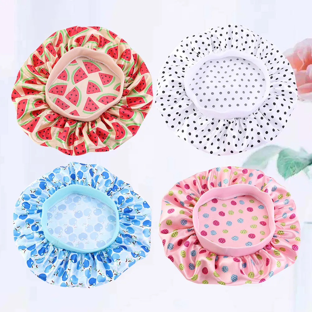 Gorro para dormir infantil satinado elástico, ligero y duradero - imagen 2