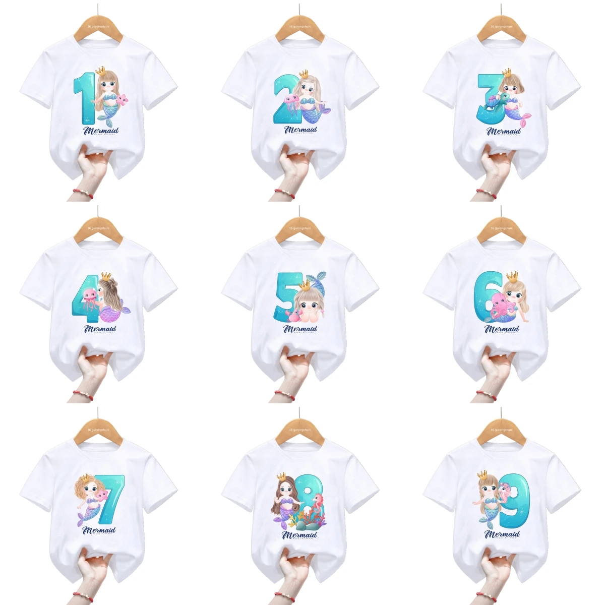 Camiseta feliz cumpleaños personalizada para niño – Manga corta cotton