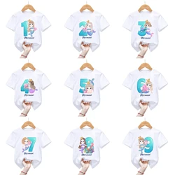 Camiseta feliz cumpleaños personalizada para niño – Manga corta cotton
