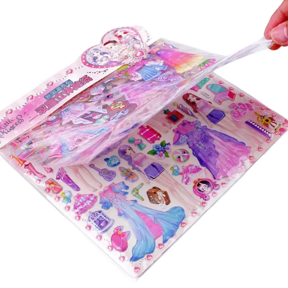 Pegatinas 3D para disfraz de princesa con encaje abullonado - imagen 4