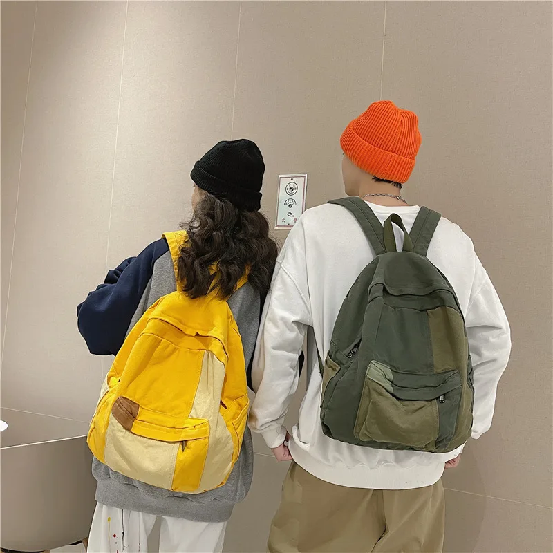 Mochila escolar de lona kawaii para niña – Vuelta al cole - imagen 2
