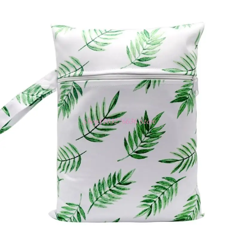 Bolsa para pañales con diseño estampado