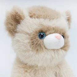 Peluche de hurón suave marrón estilo tierno para sofá y regalo
