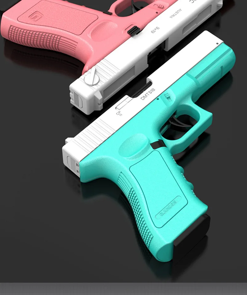 Pistola de juguete con casquillos