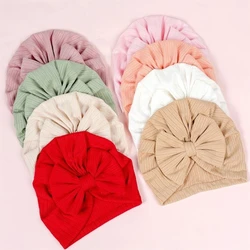Gorro recién nacido transpirable con lazo suave para piel bebé