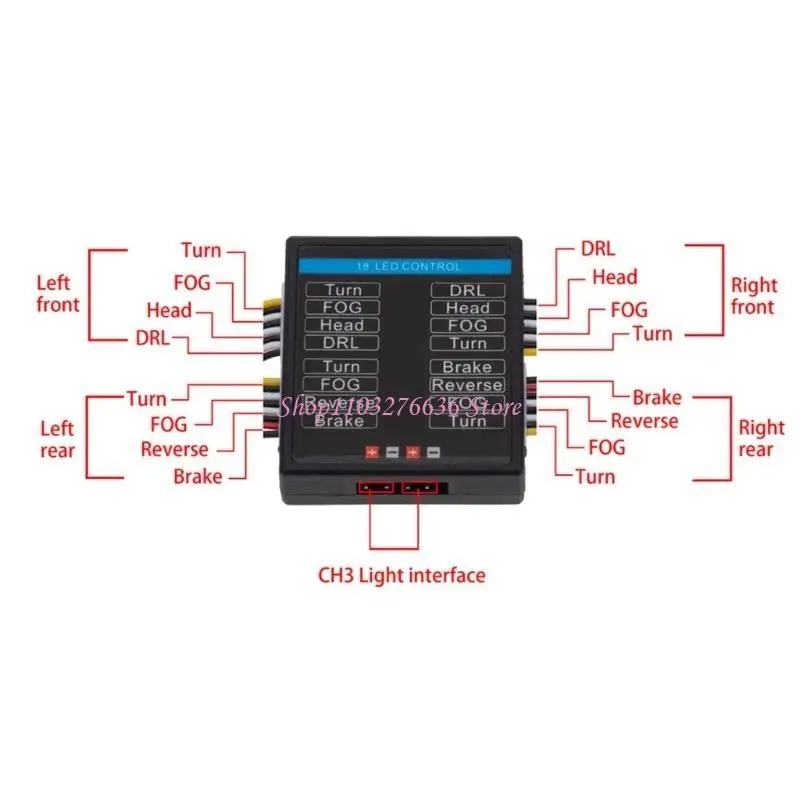 Luces de simulación para coches a escala: accesorio portátil - imagen 3