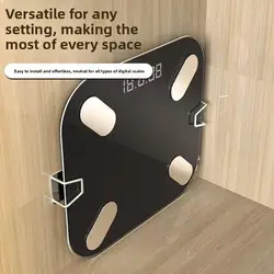 Gancho adhesivo para baño de acero inoxidable sin taladrar, sin rastro