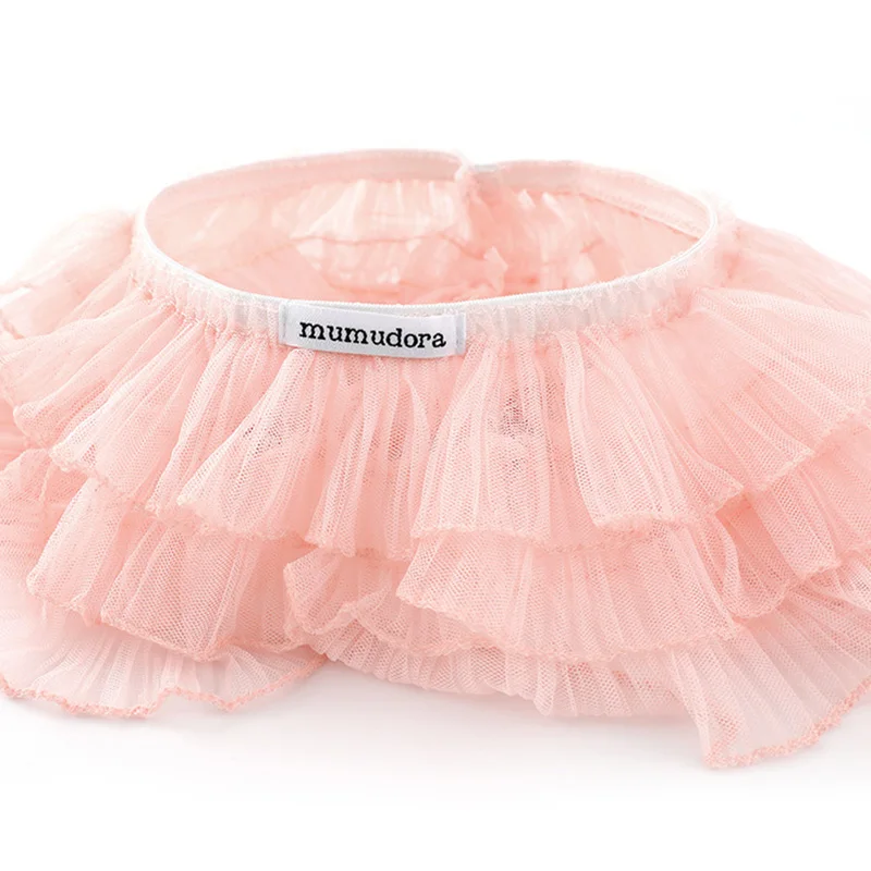 Enagua de tul por capas para niñas estilo princesa, falda midi - imagen 3