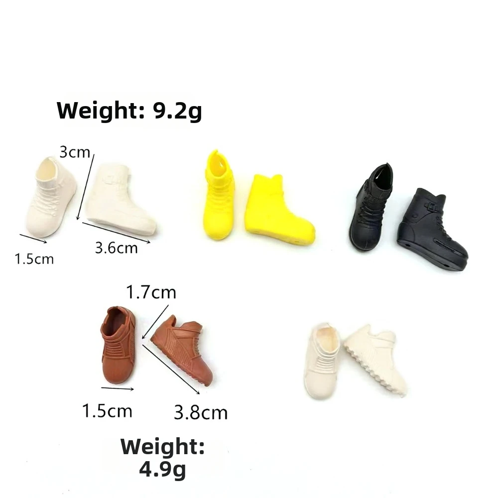 Vista de los modelos de zapatos